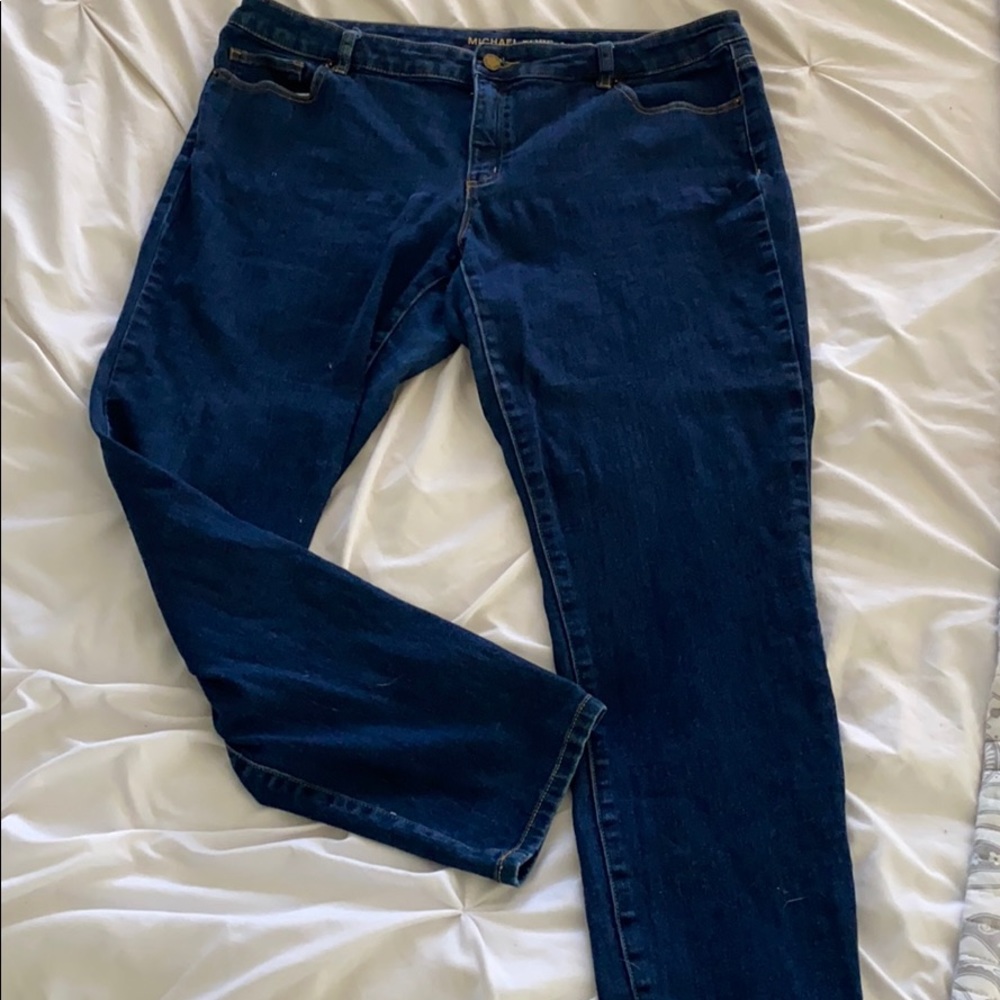 Michael Kors dark denim jeans